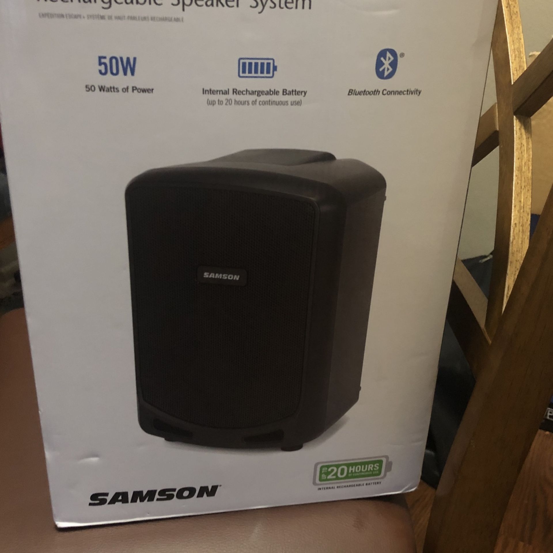 Expedition Escape Plus Bluetooth Speaker With Charger And Mic