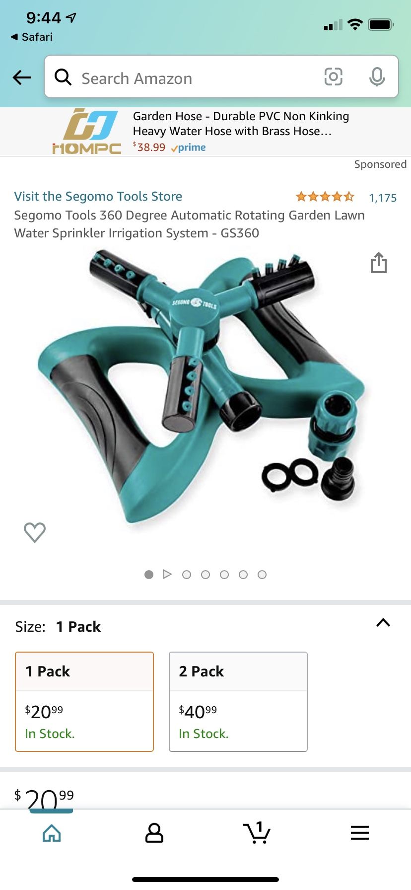 Garden / Water Sprinkler