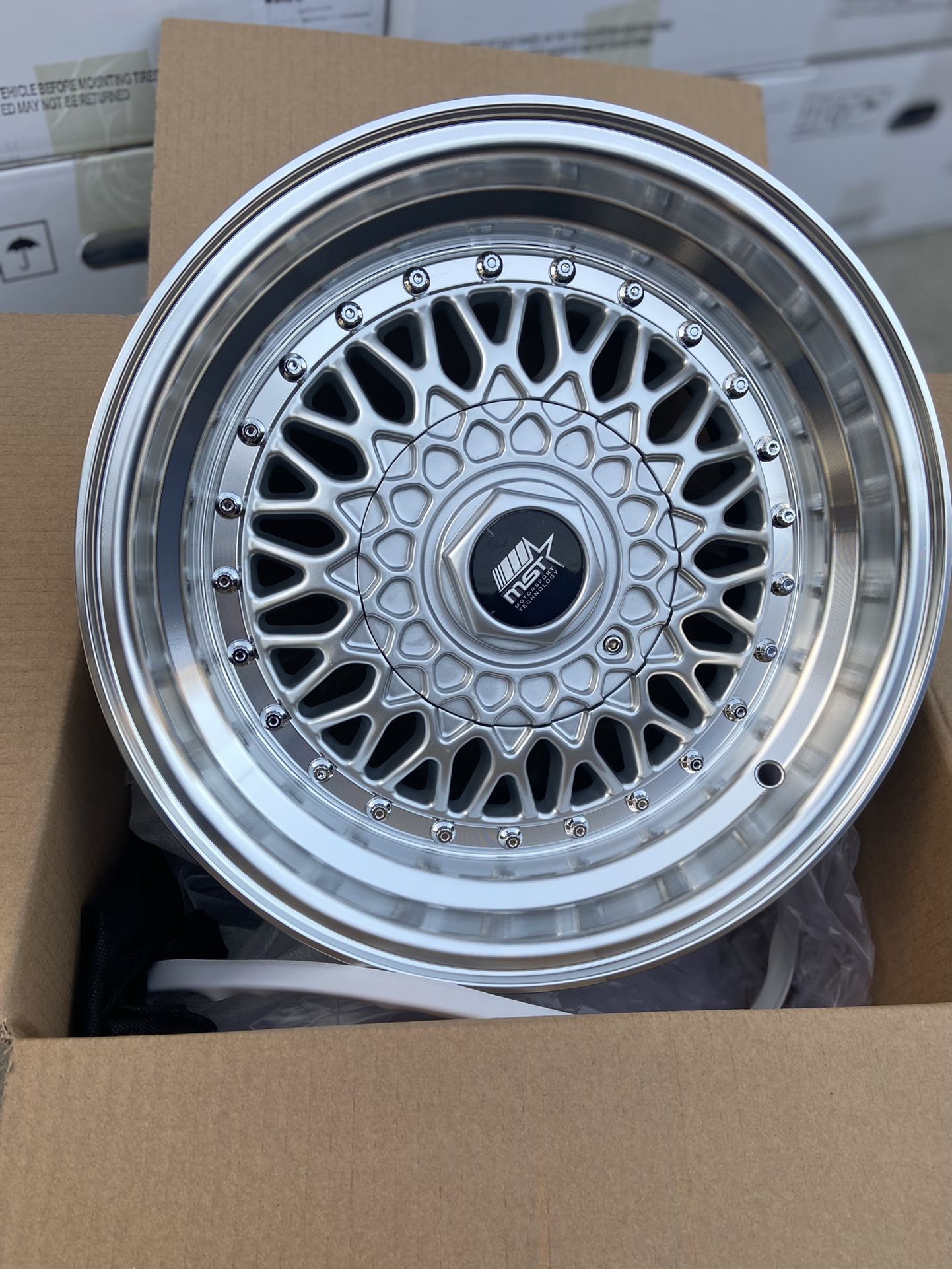 New 15” MST Rims