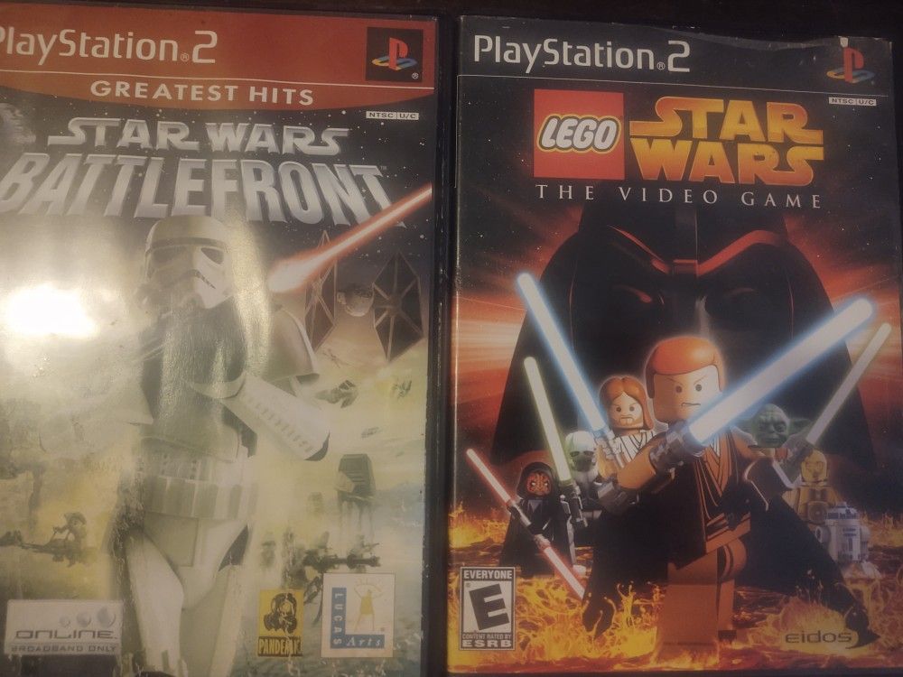 PS2 Star Wars Lot