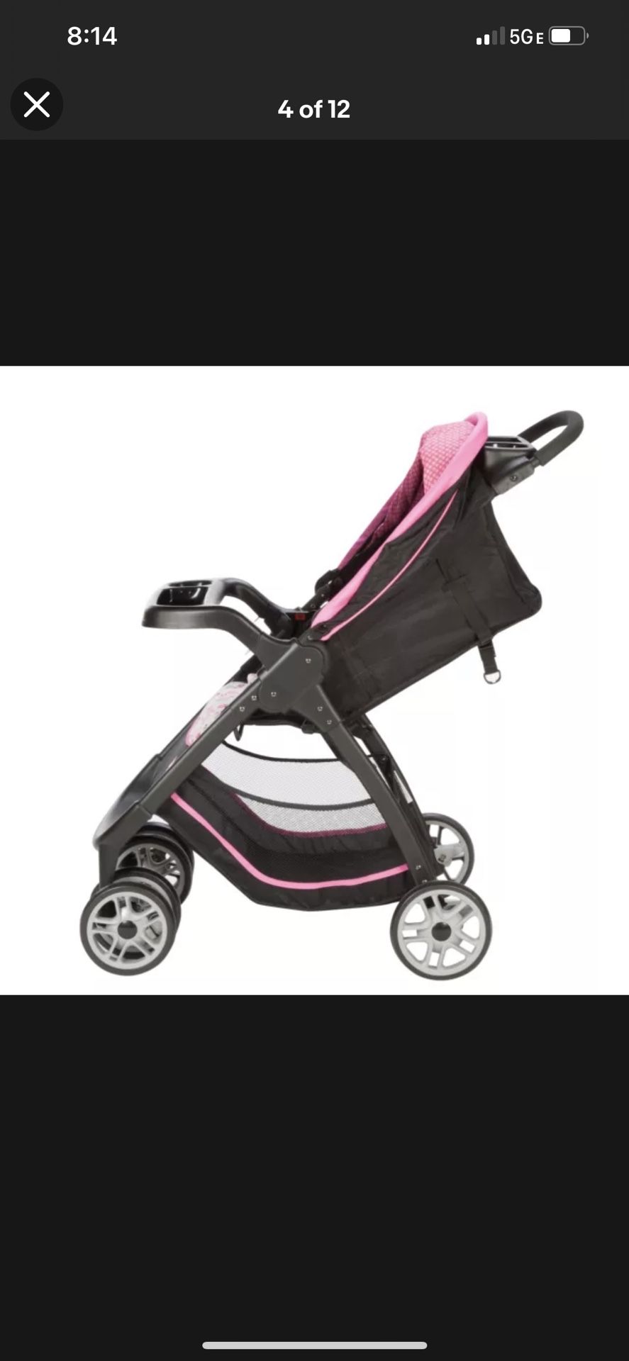 Minnie Mouse Car Seat And Stroller