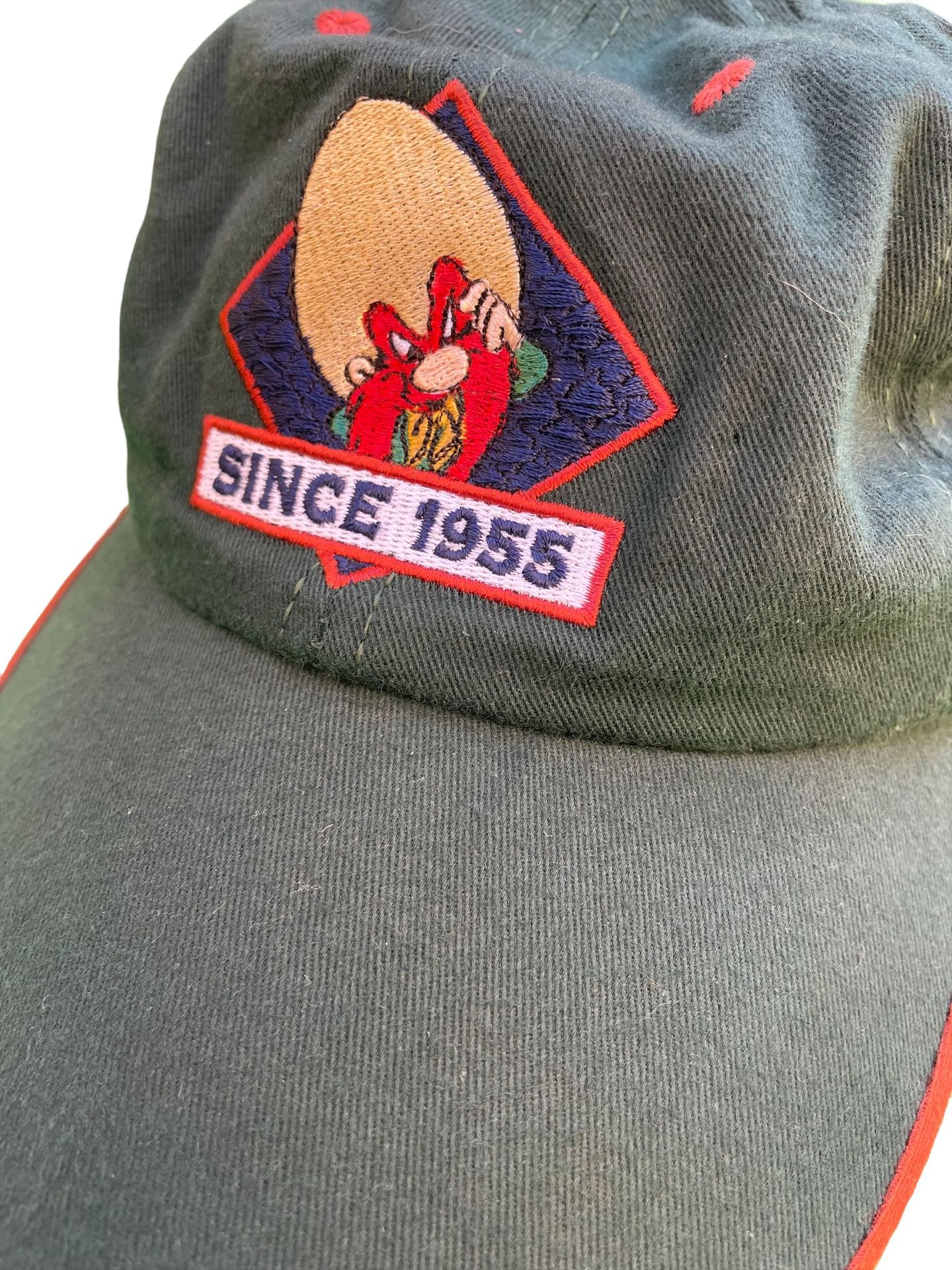 Vtg Yosemite Sam Looney Tunes Acme Clo Dad Hat Cap Since 1955