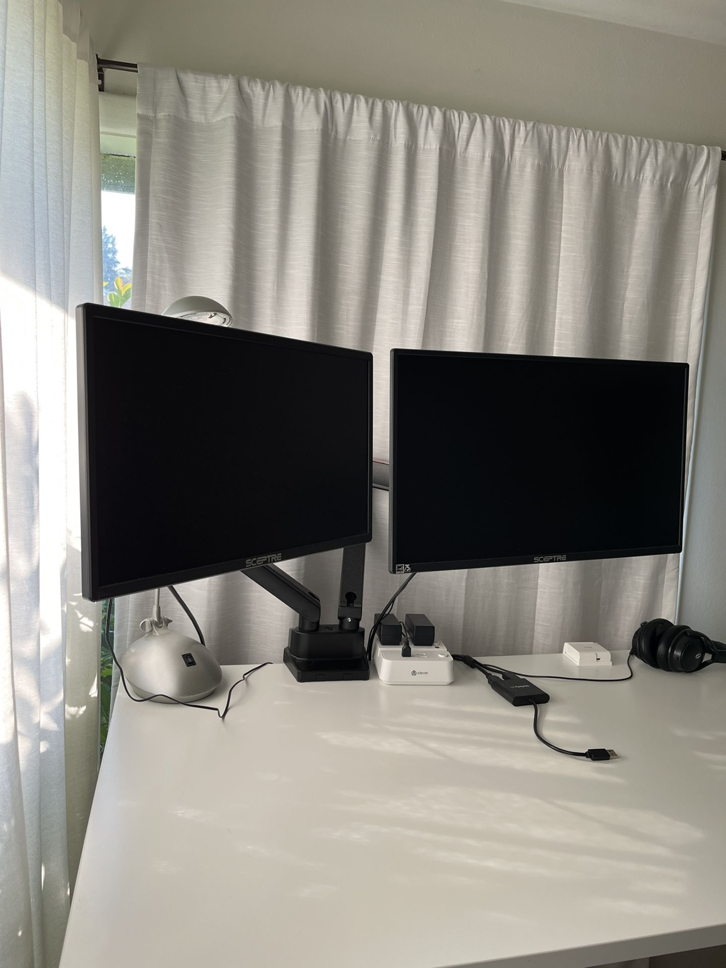 EVO Computer Monitor Stand Plus Two Sceptre Monitors for Sale in Mercer Island, WA OfferUp