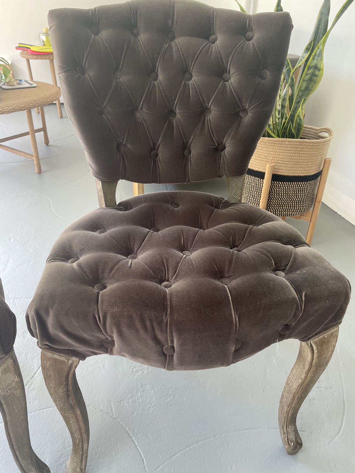 Dining Chairs - Brown (2)