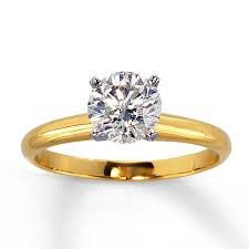 Solitaire Diamond Promise Or Engagement Ring