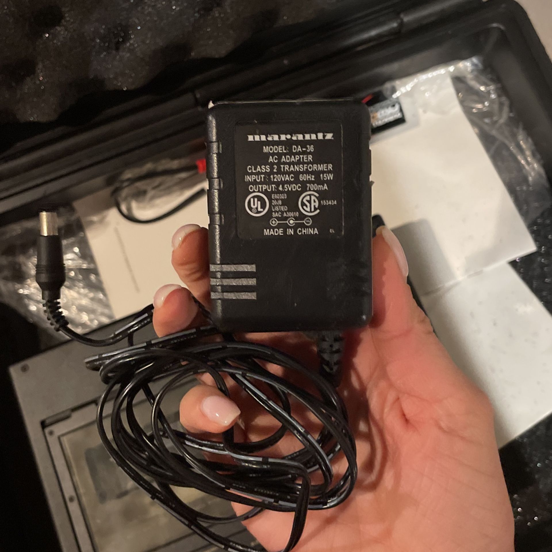 Marantz Portable Cassette Recorder Pmd222