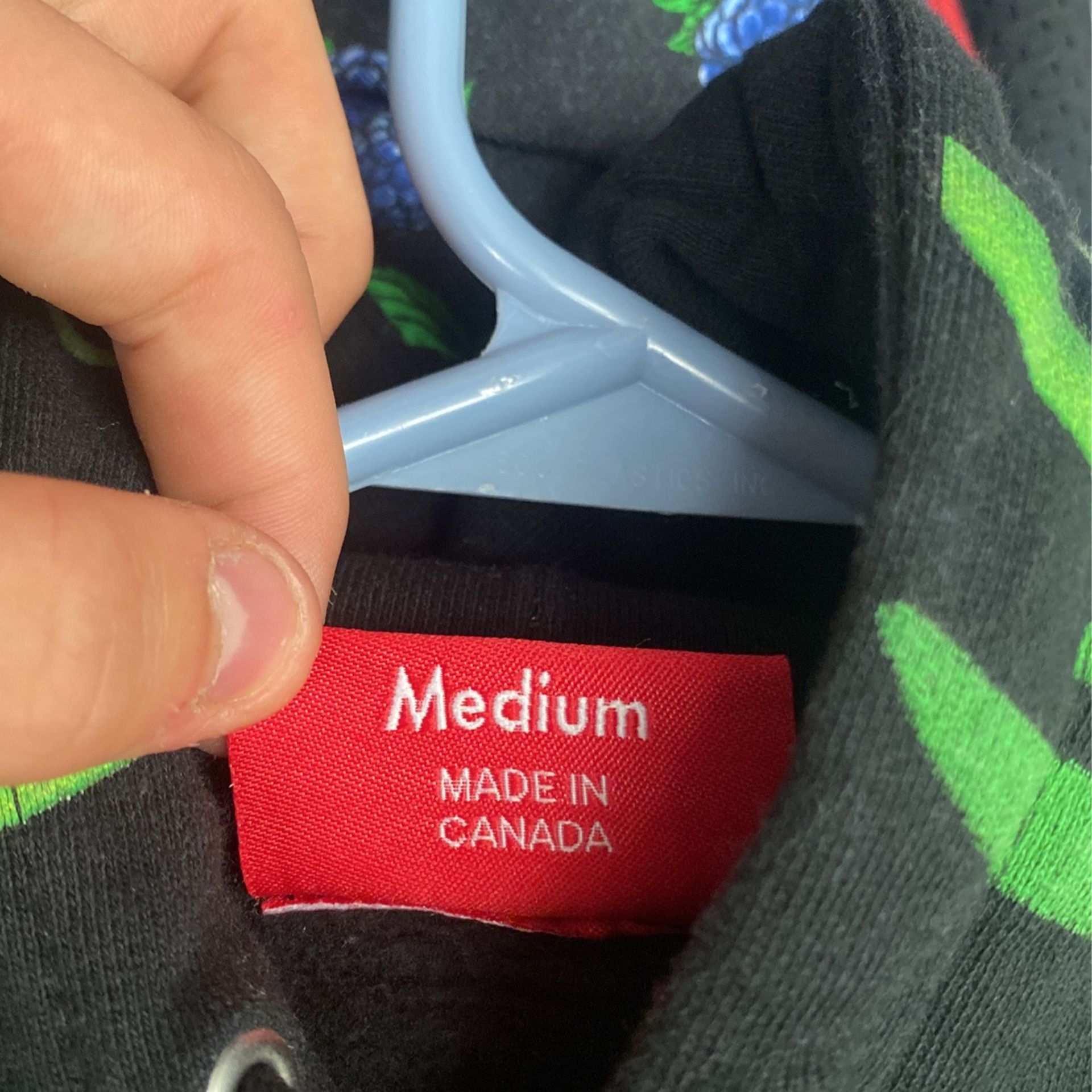 Supreme Hooded Green Skull Hoodie