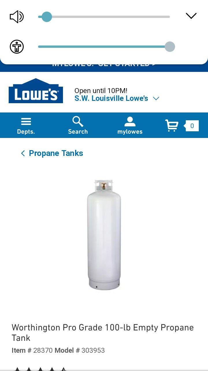 forklift tank used