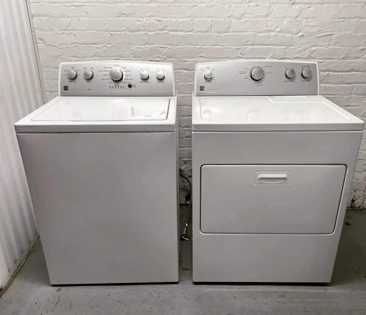 Kenmore Top Load Washer w/Triple Action Impeller/ Kenmore Electric Dryer with Steam Refresh