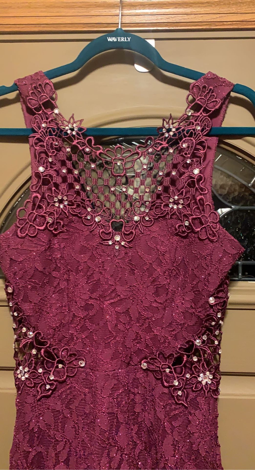 City Studio Juniors Size 5 Burgundy Prom Dress