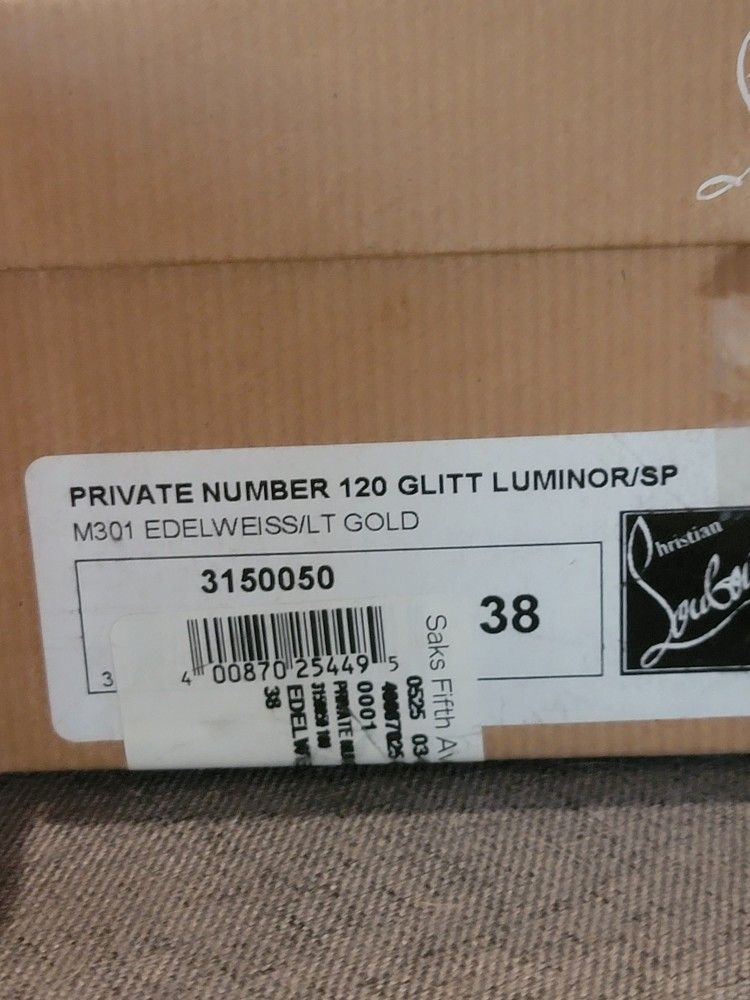 Christian Louboutin Red Bottoms Size 38