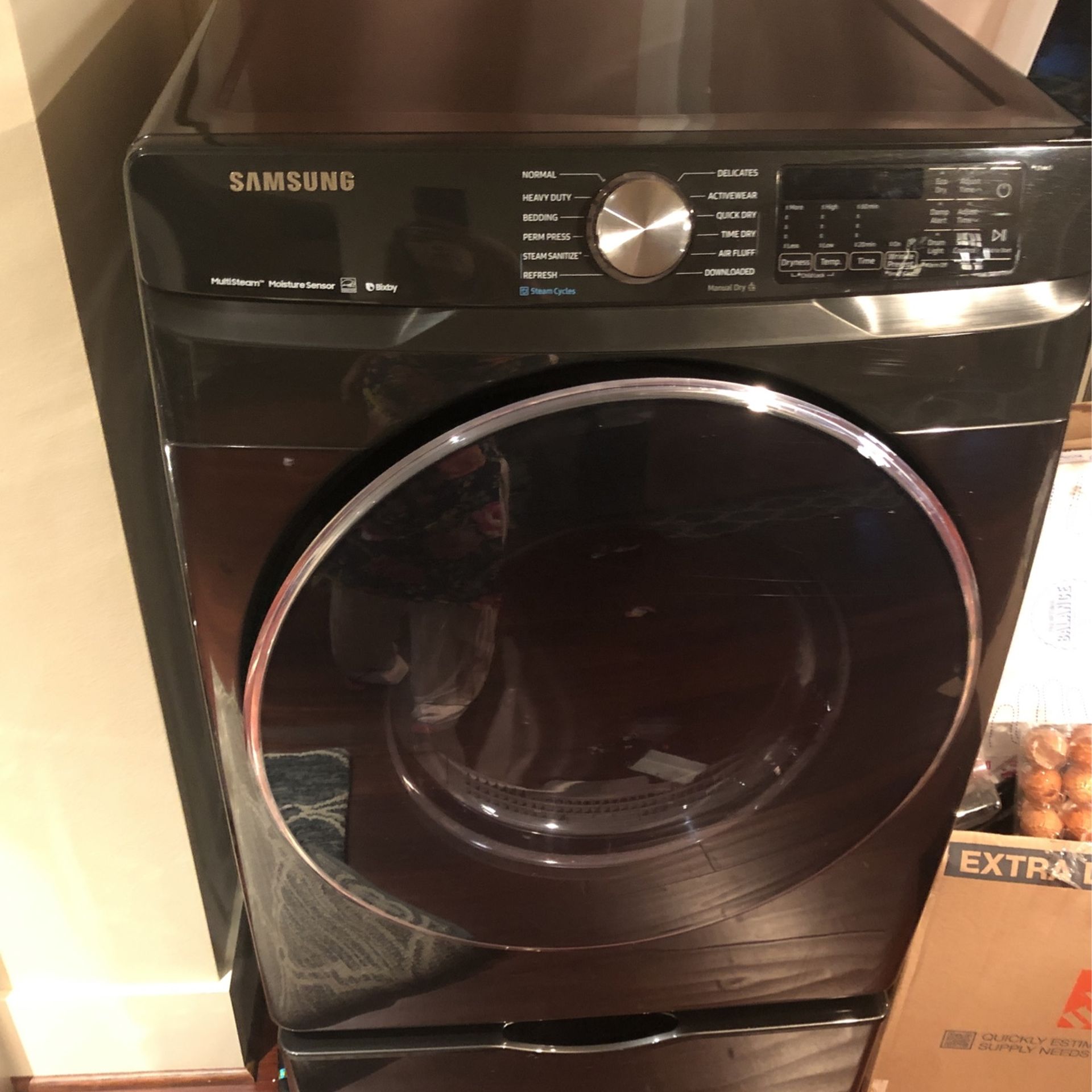 New Samsung washer and dryer