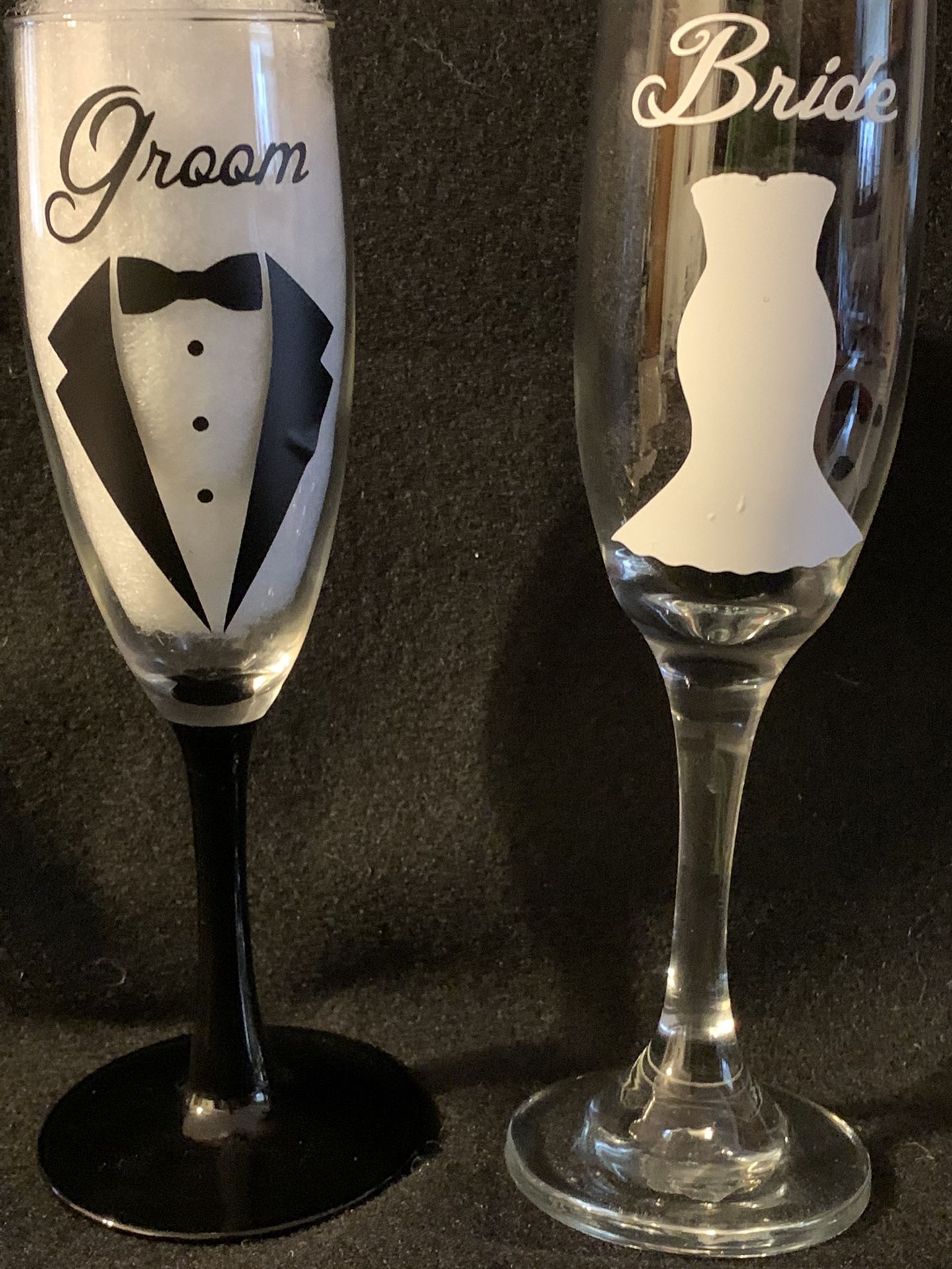 Personalized wine glasses