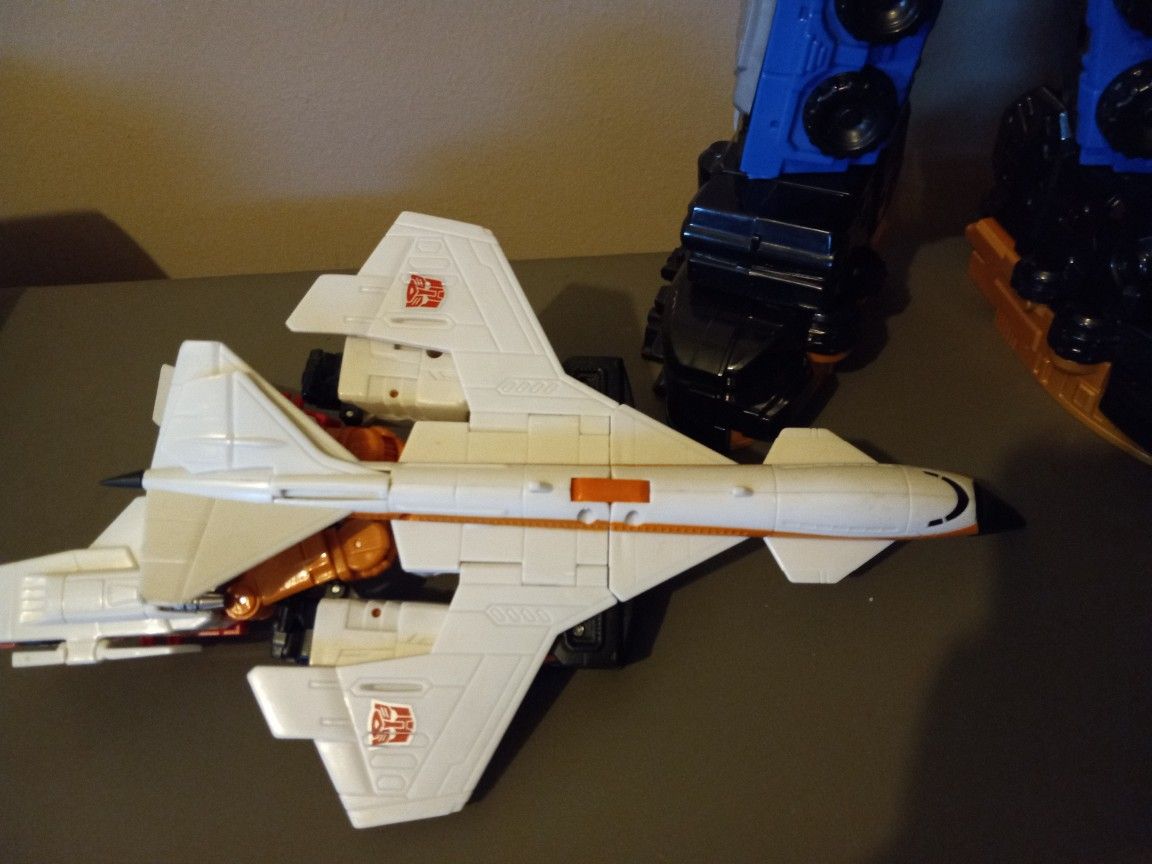 Vintage Transformers Jets + 13 " Ultrazord