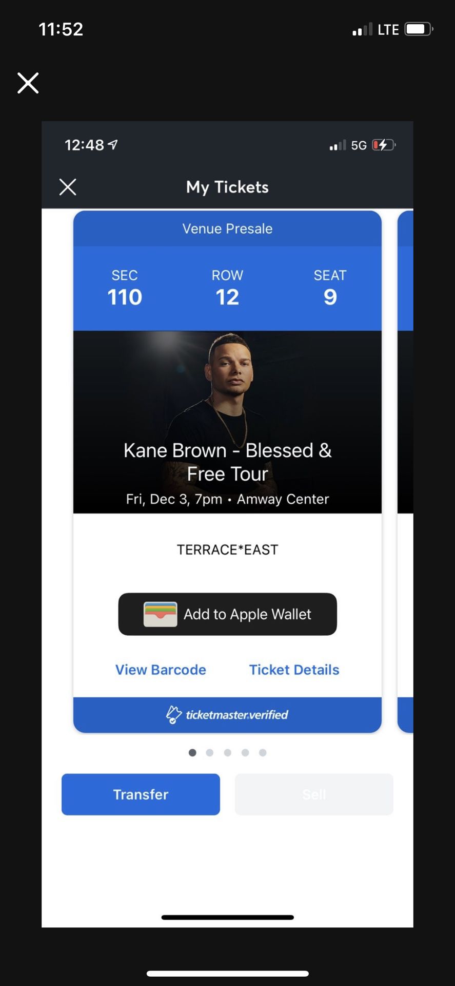 Giving Away One Kane Brown Ticket