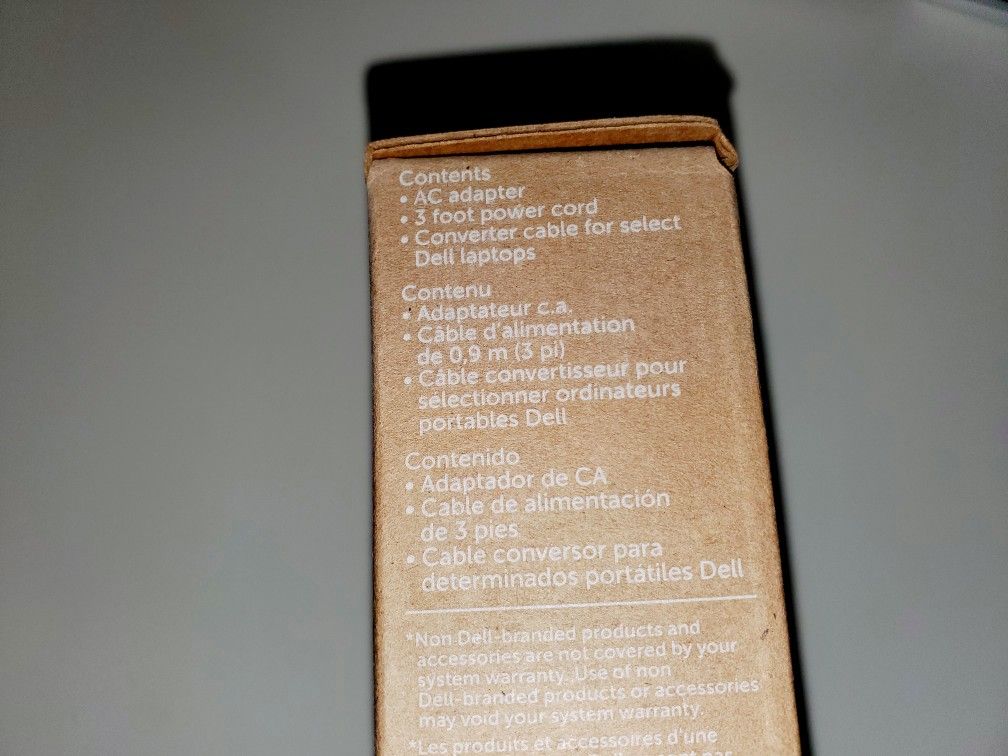 Dell - 90W AC Adapter Black