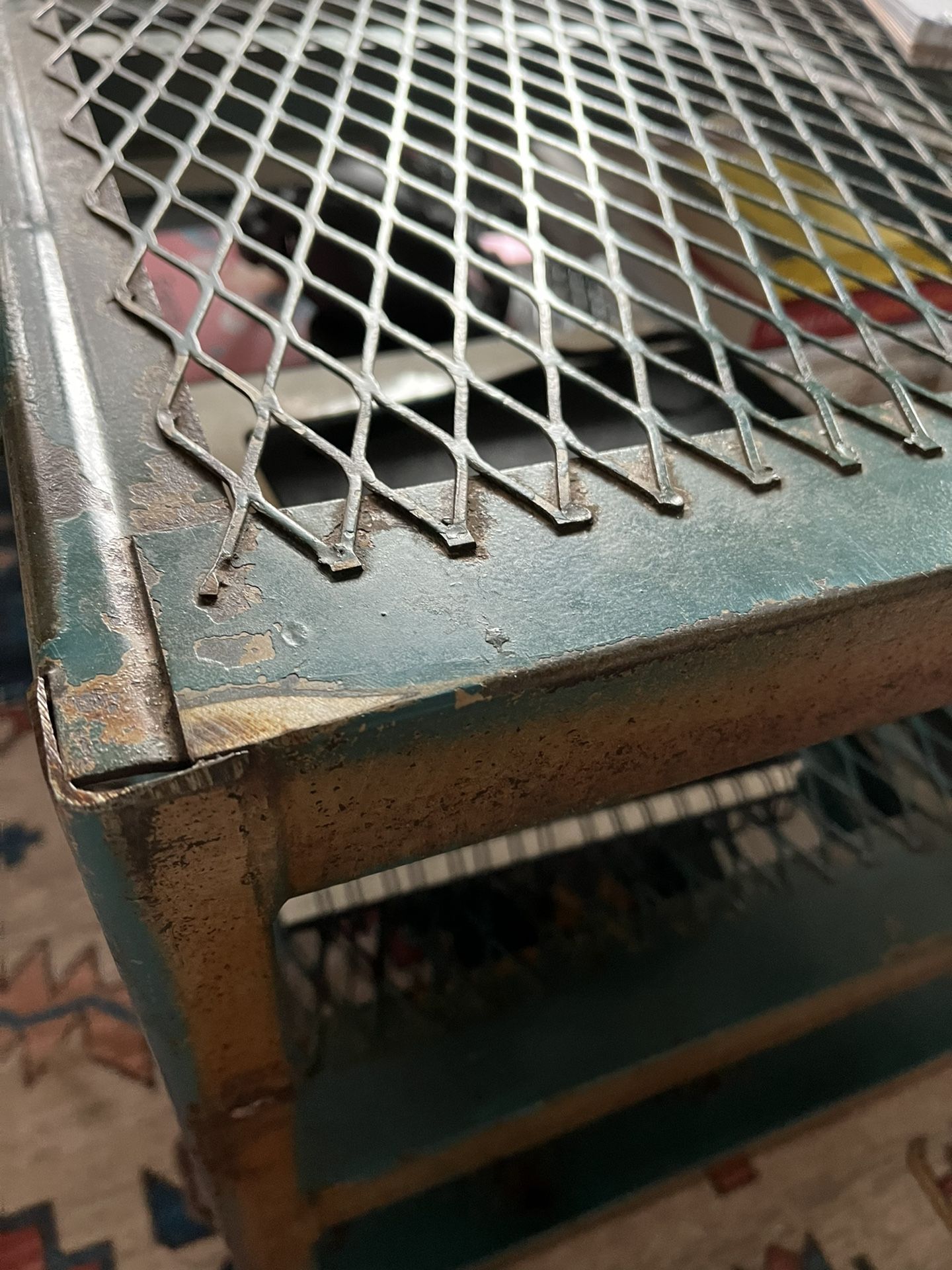 Industrial Coffee Table Or Bench With storage