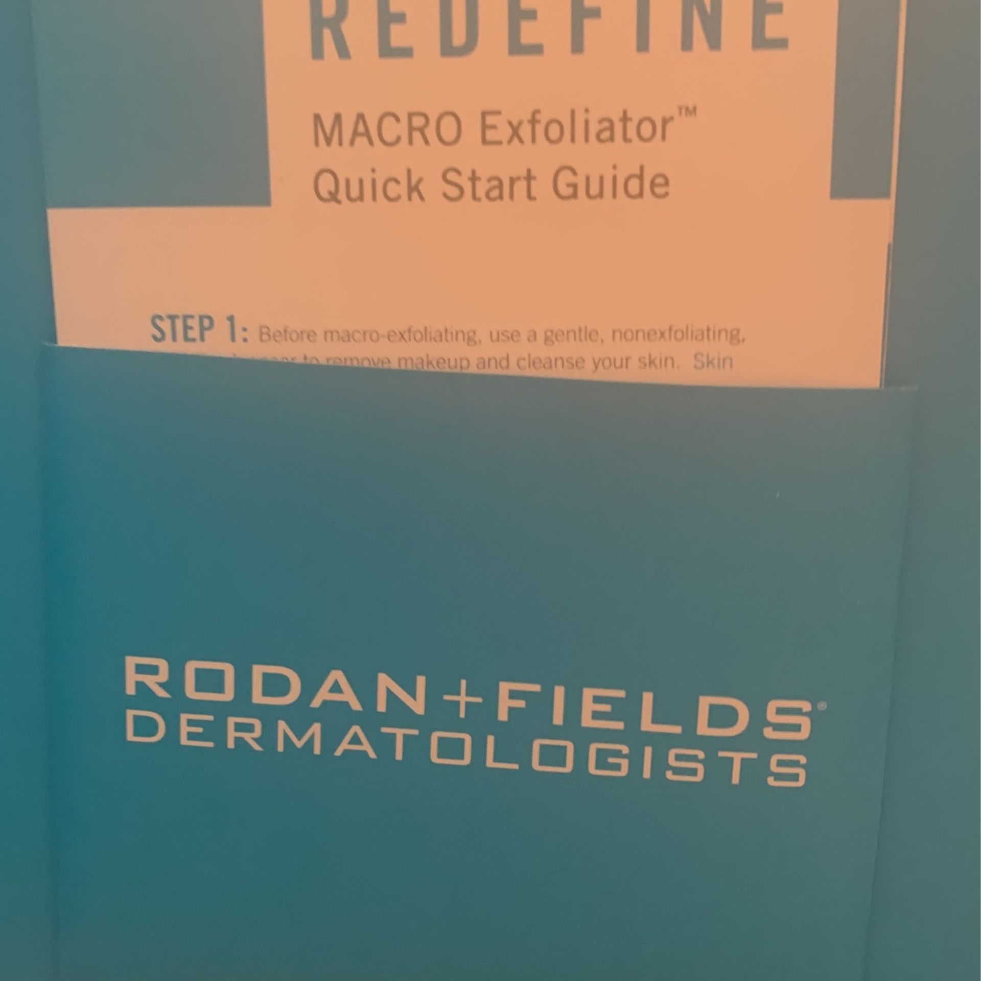 Rodman & Fields Redefine Macro Exfoliator