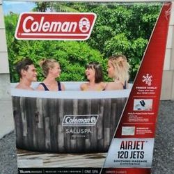 Coleman 4 Person Inflatable Hot Tub Bahamas Thumbnail