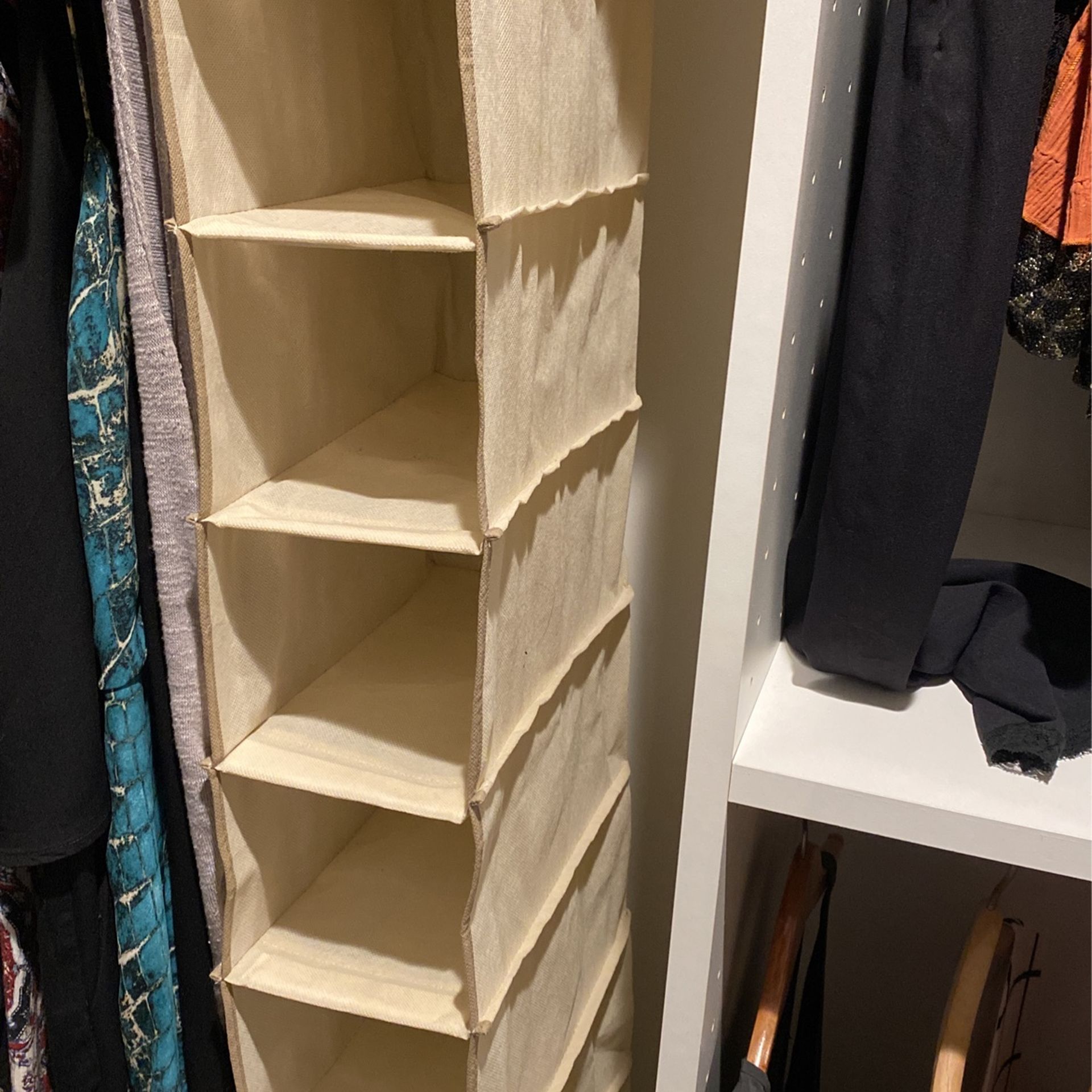 Shoe Organizer Rack Hanging Shoes Holder 10 Slots Or 20 Pairs Hanger Display Closet Storage