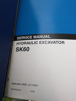 Manual Kobelco SK60 Thumbnail