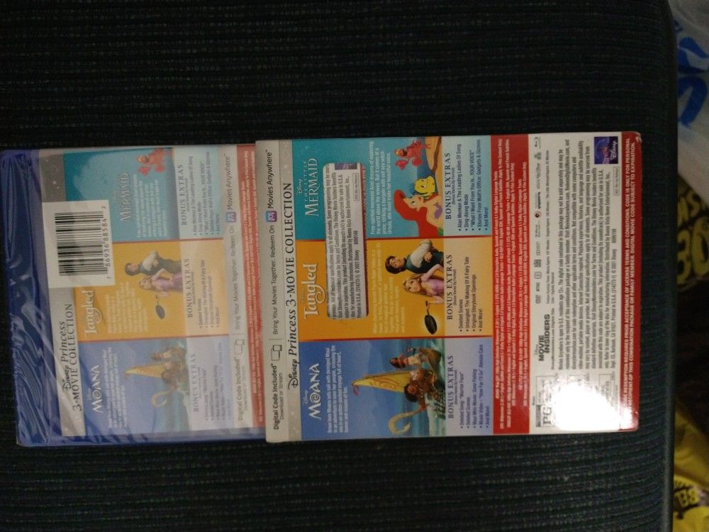 DISNEY PRINCESS BLU-RAY