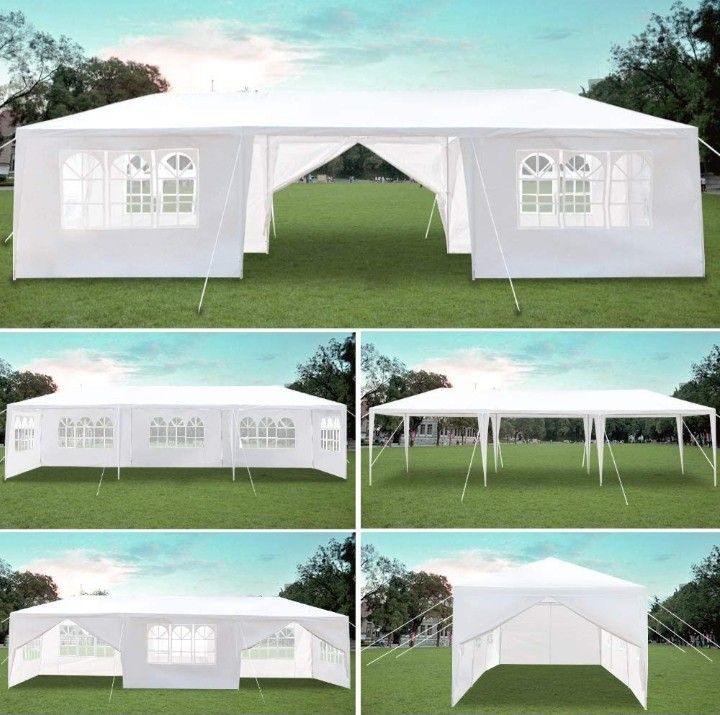10x30 Wedding Party Canopy Tent With 8 Side walls For Sale