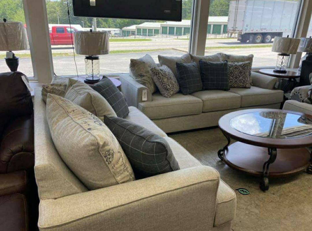 Brand New $39 Down‼Velletri Pewter Living Room Set