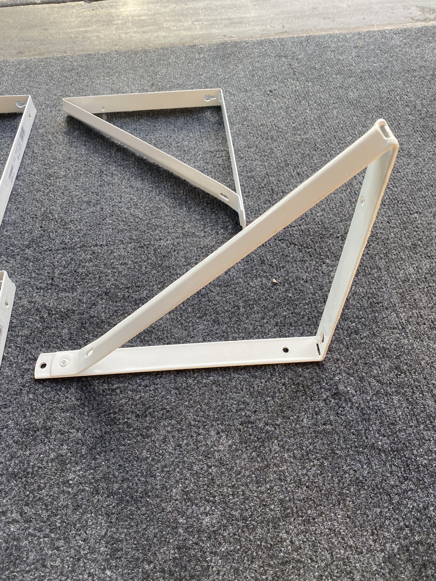 10 shelf brackets white