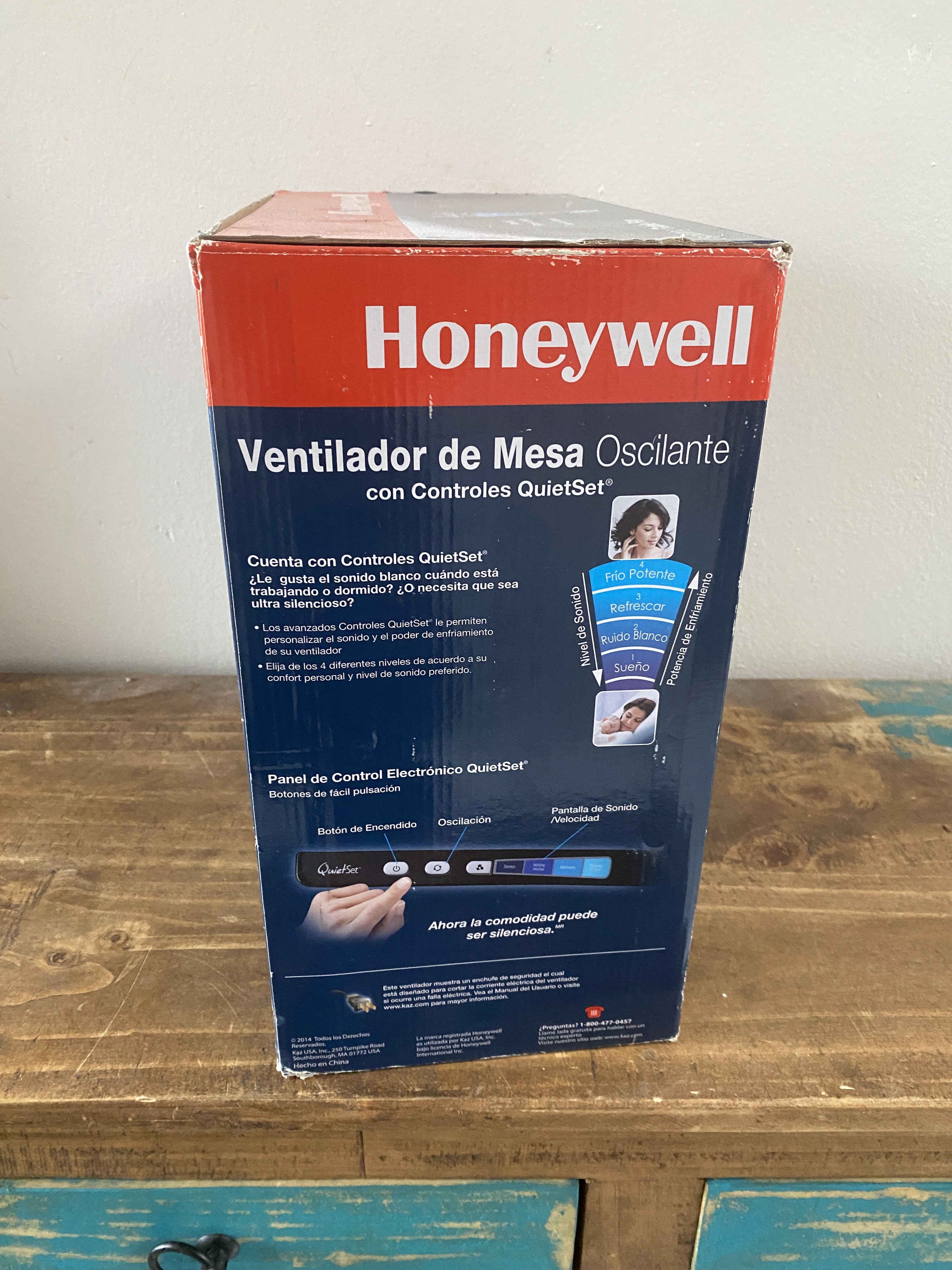 Honeywell QuietSet Table Fan (HT350B)