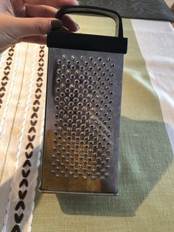 Box Grater, 4-Sided Stainless Steel Large 10-inch Grater for Parmesan Cheese, Ginger, Vegetables Thumbnail