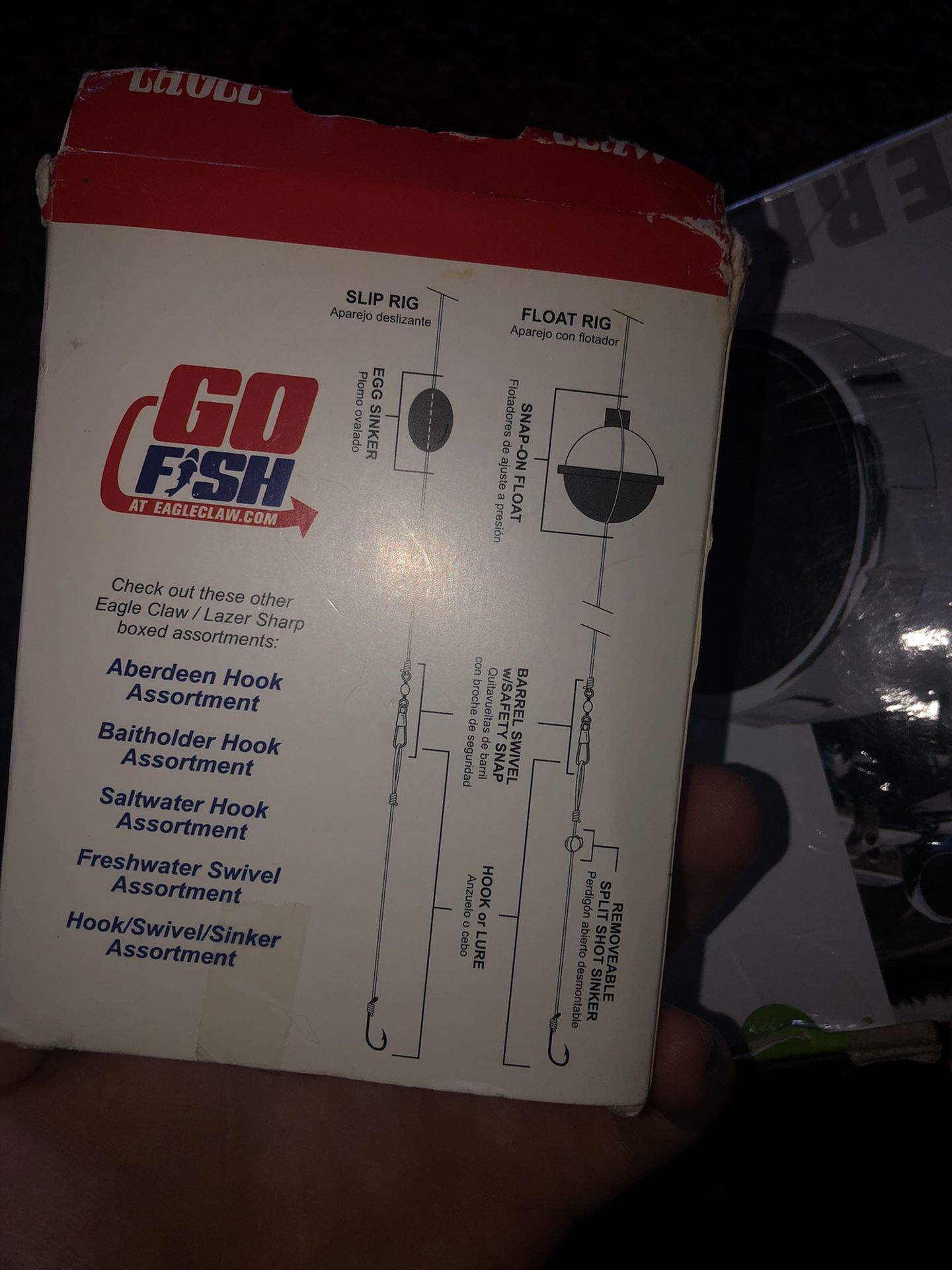 radios, fishing gear ,flare gun ,radio etc