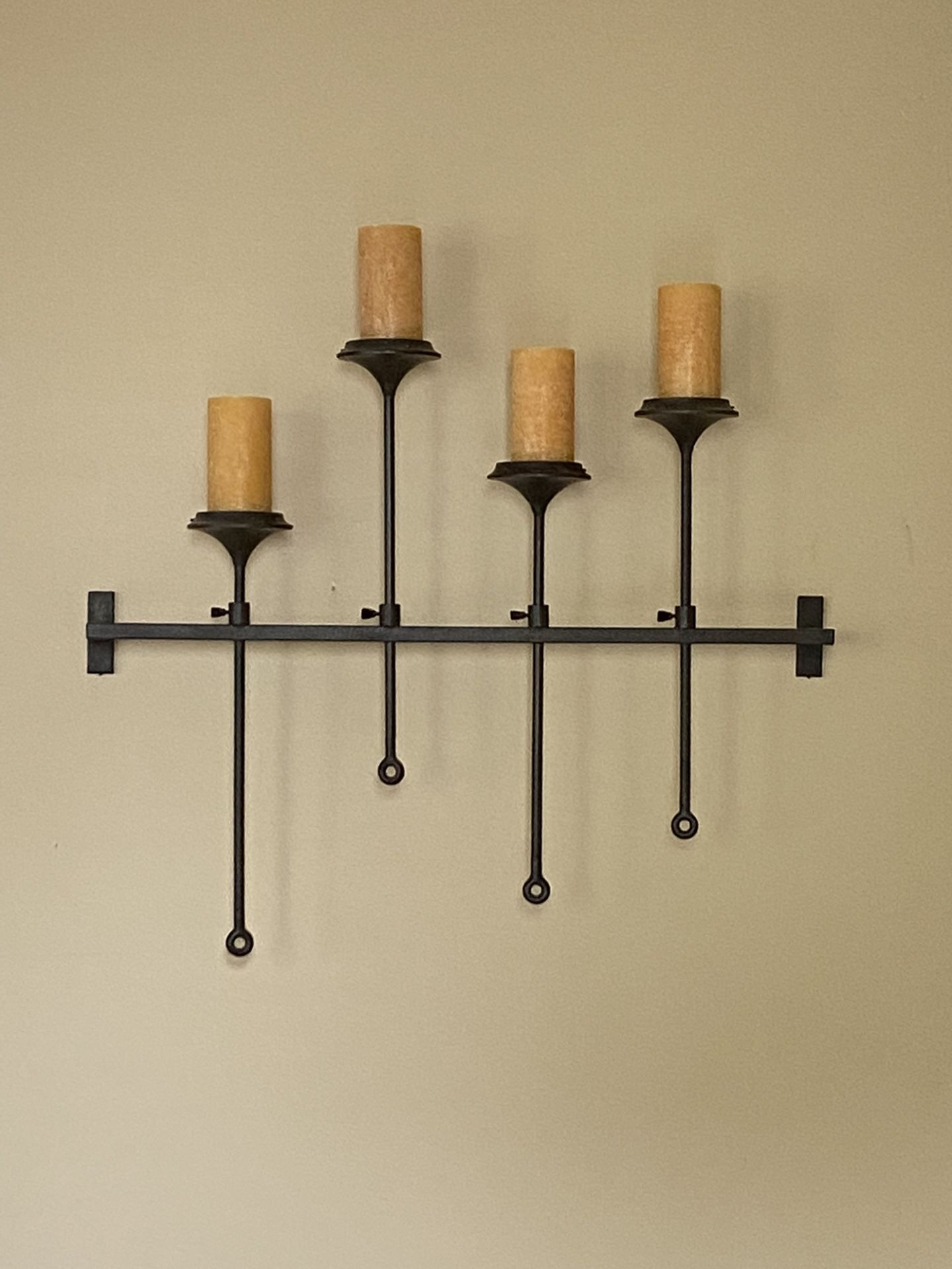 Pottery Barn Wrought Iron Candle Holder