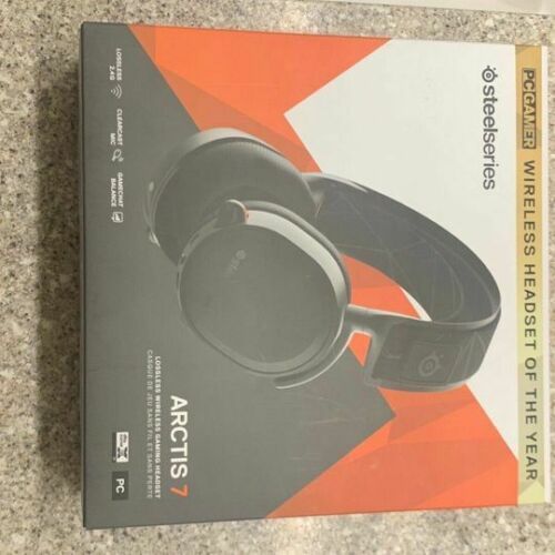 SteelSeries Arctis 7 Wireless DTS Black Gaming Headset for PC and PlayStation