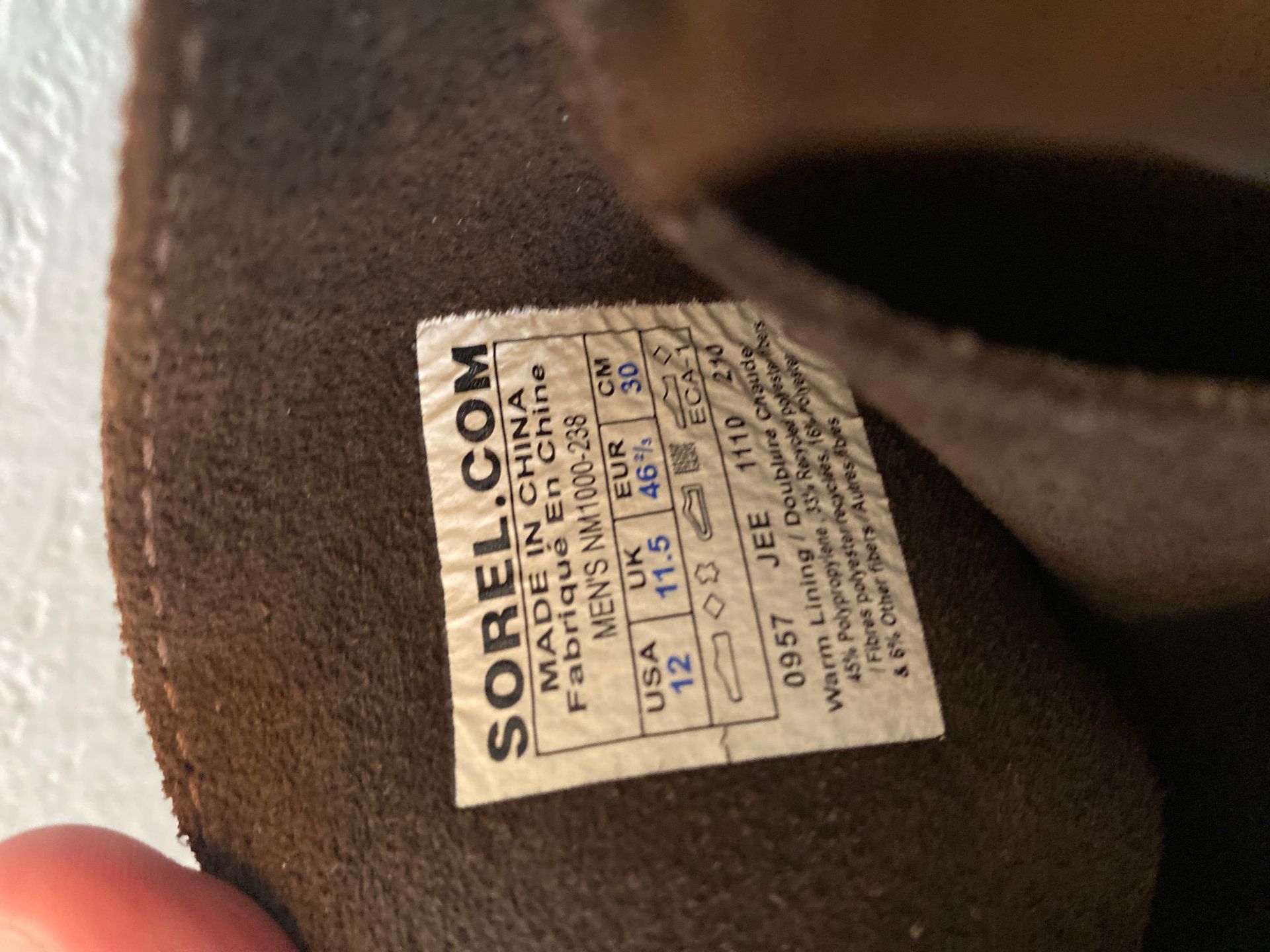 Sorel men’s boots