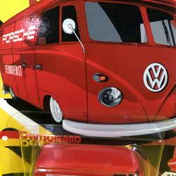 Volkswagen T1 Bus Lot (2) - Porsche Marvel Captain America VW Hotwheels Car Culture Thumbnail