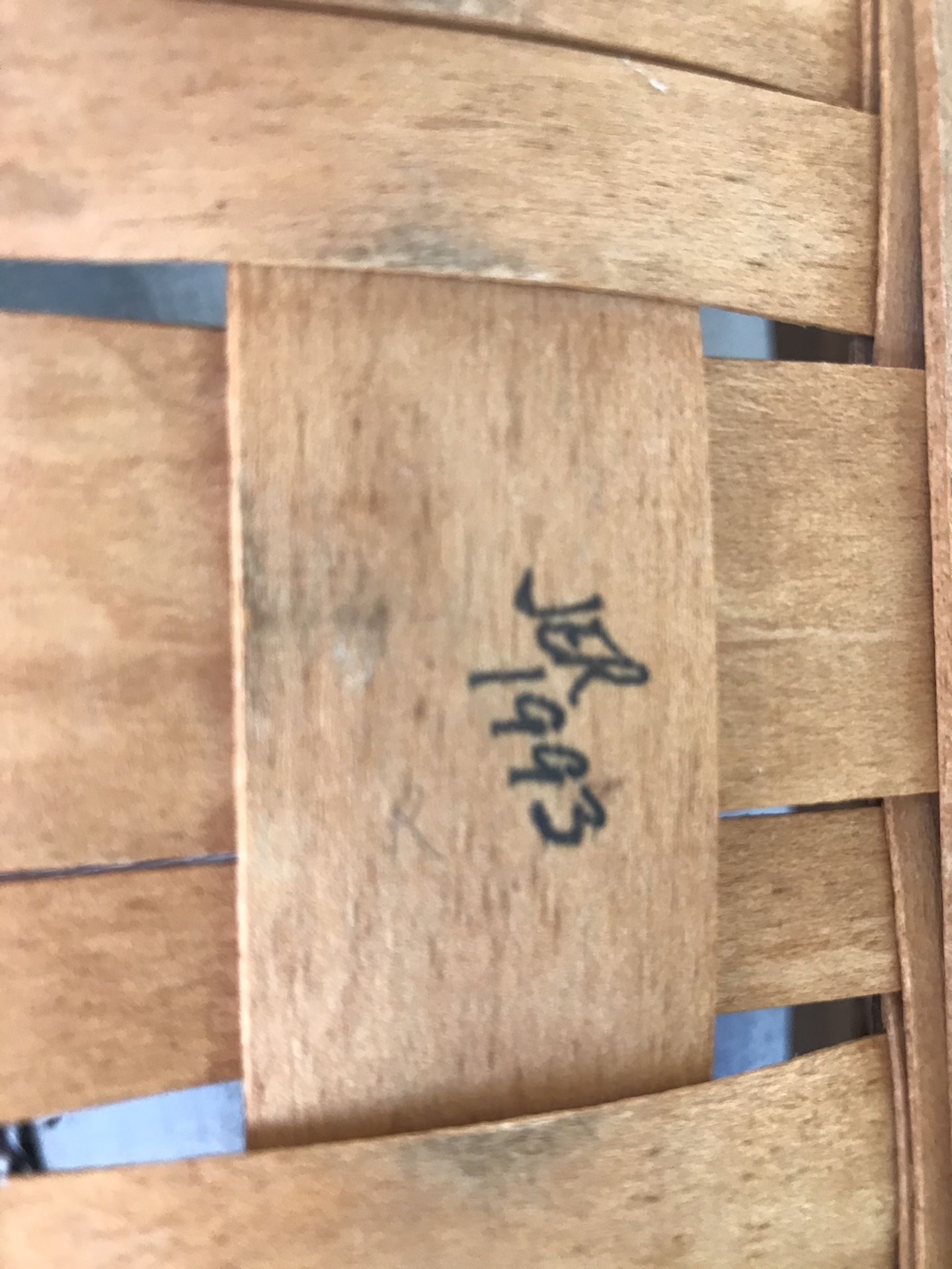 Longaberger basket 1995