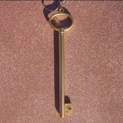 Rustic Key Pen Keychain Thumbnail