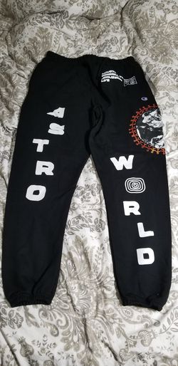 Travis Scott Astroworld festival Champion sweatpants Xl Thumbnail