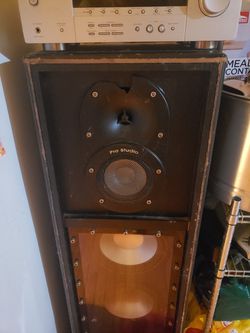 Pro Studio 2 15" Inch Subs With Tweeter And Voice  Thumbnail