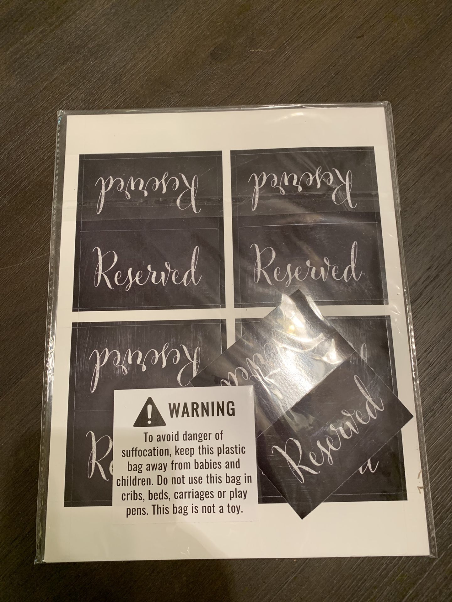 Wedding signs