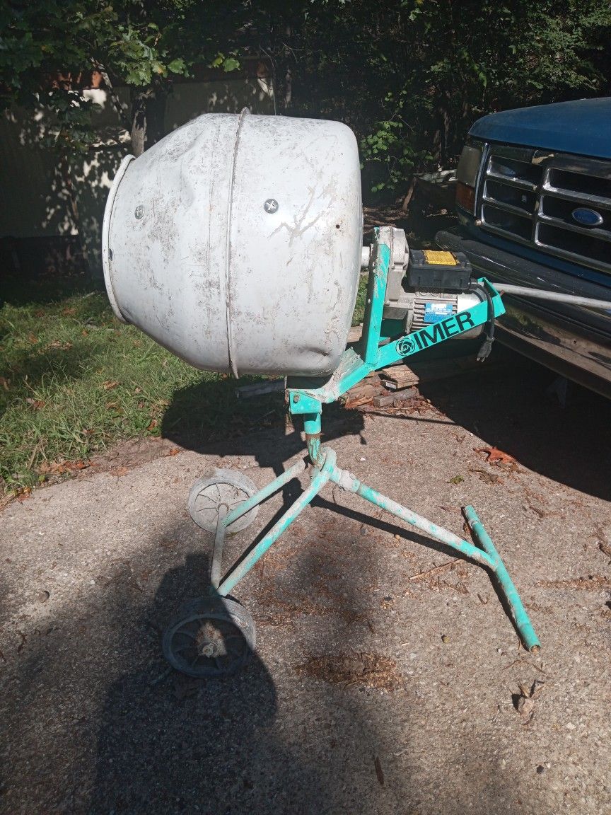 Imer Electric Concrete Mixer 5 cu. ft.