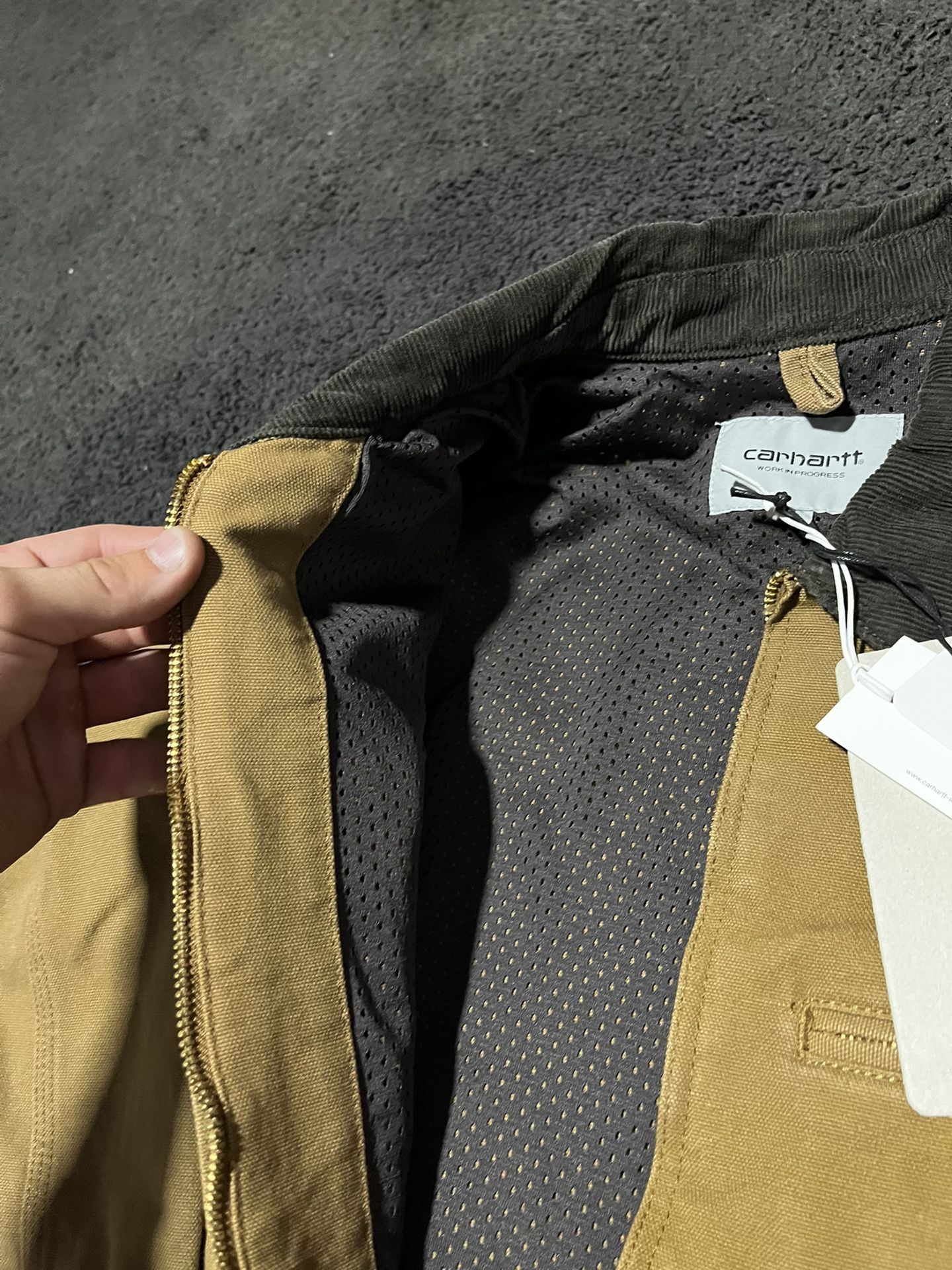Carhartt WIP Brown Detroit Jacket Size Medium
