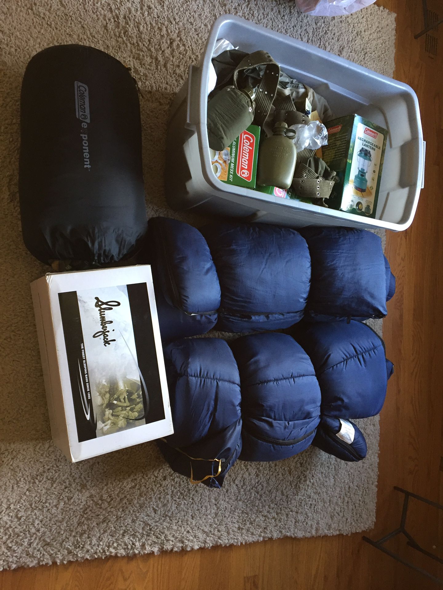 Camping Equipment/Sleeping Bags