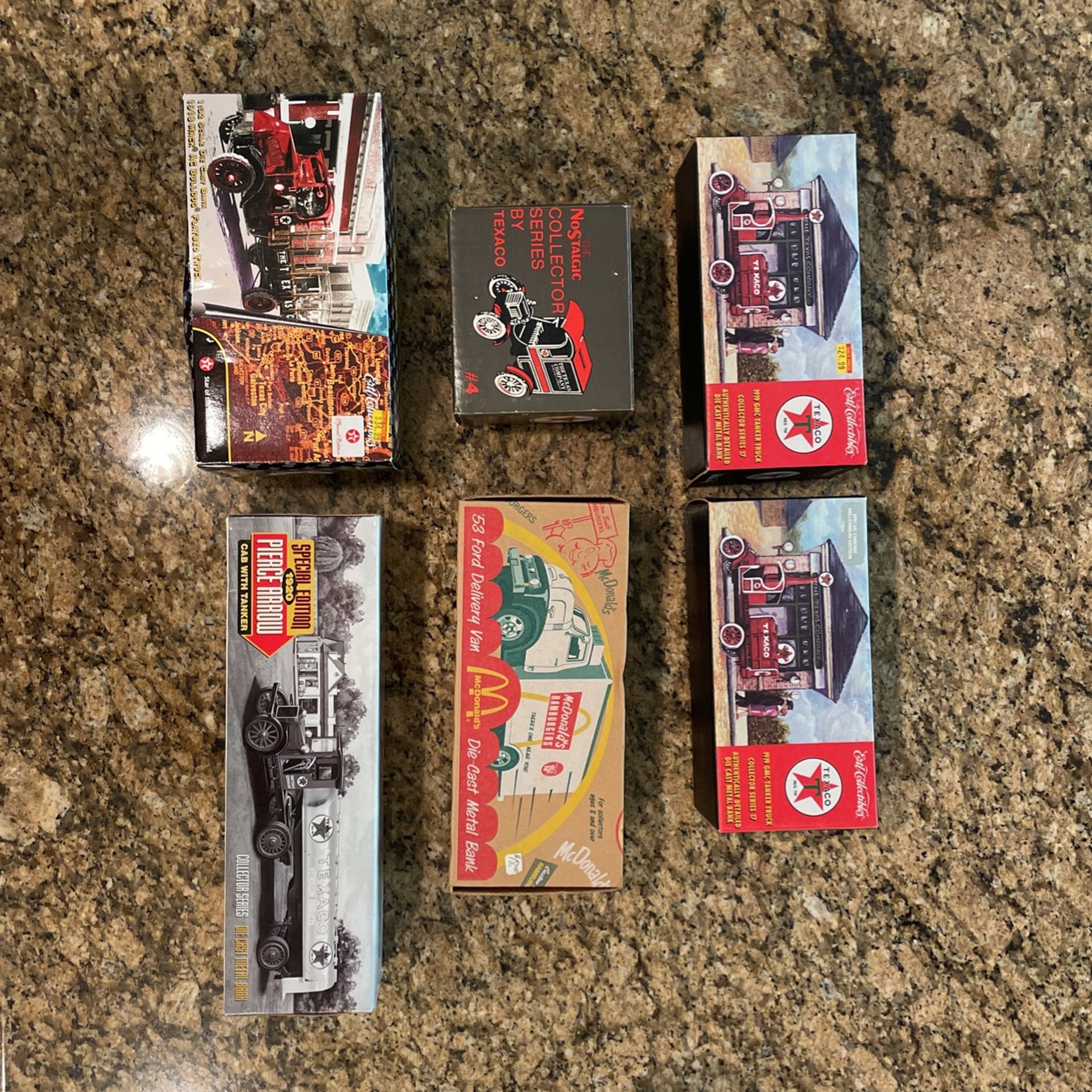 Lot Of Collector Trucks-collectibles . They All Have Boxes.