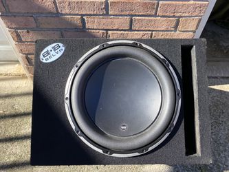 12 Inch Jl Audio W6 In A Ported Box For Sale In Powder Springs Ga Offerup