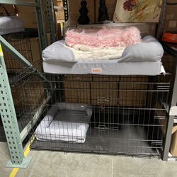 Dog Bed, With A Couch , Small Size 25”L X20”Wx5”H  Thumbnail