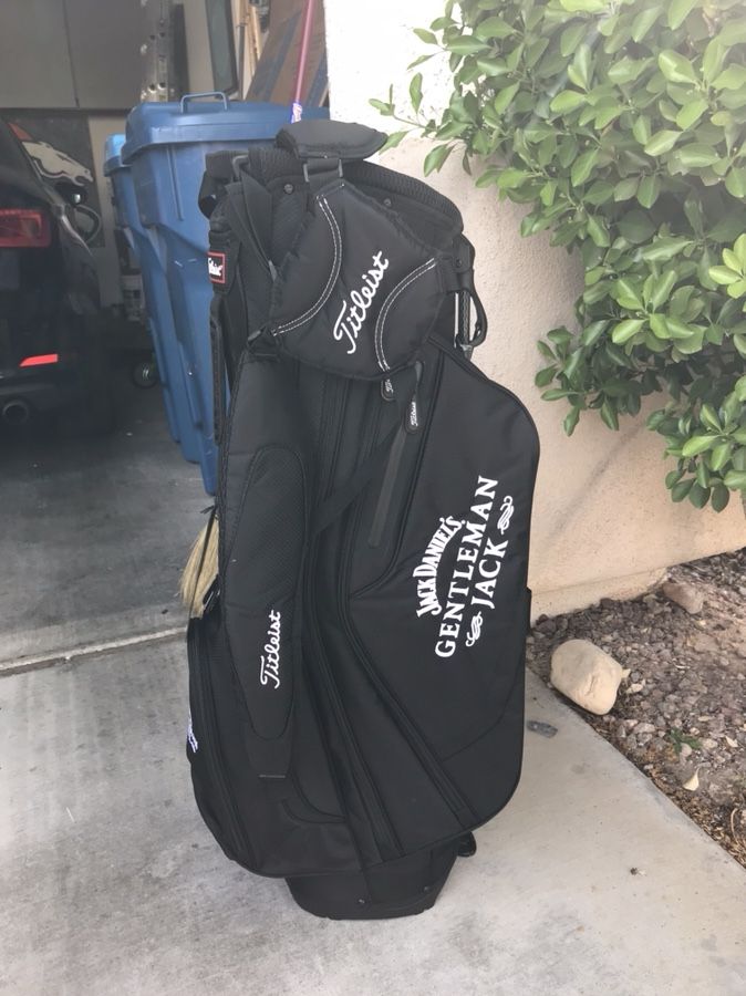 Jack Daniels Titleist Golf Bag Shoe Bag 2021 SBAK Golf Scramble Auction ...