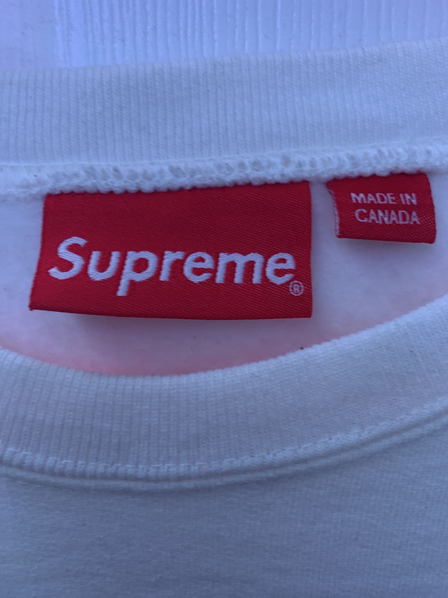 Supreme X Independent White Crewneck