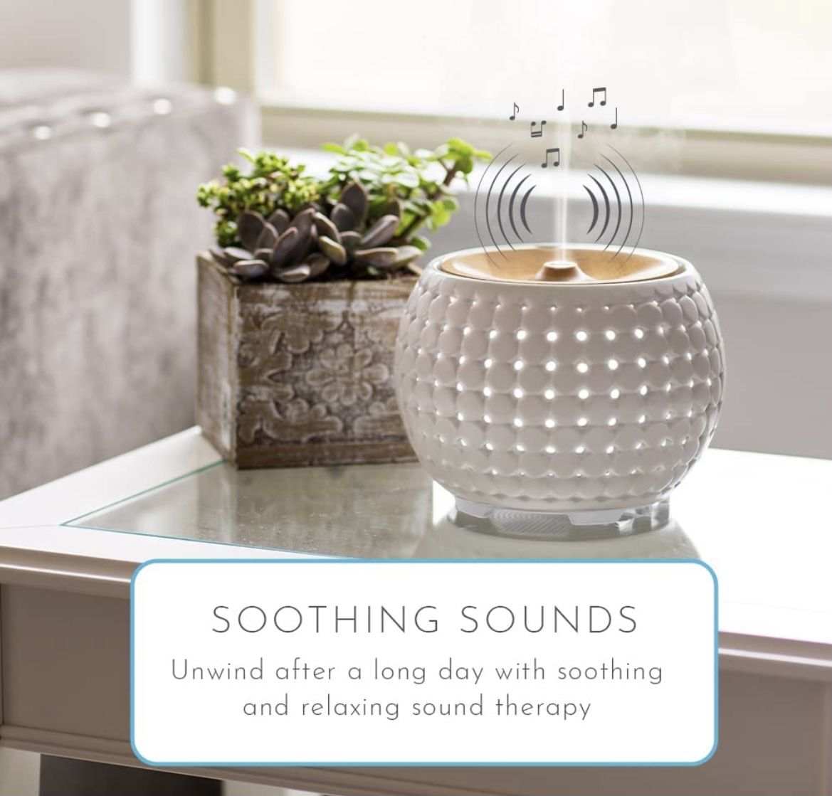 Ellia Ultrasonic Aroma Diffuser, Essential Oil Diffuser
